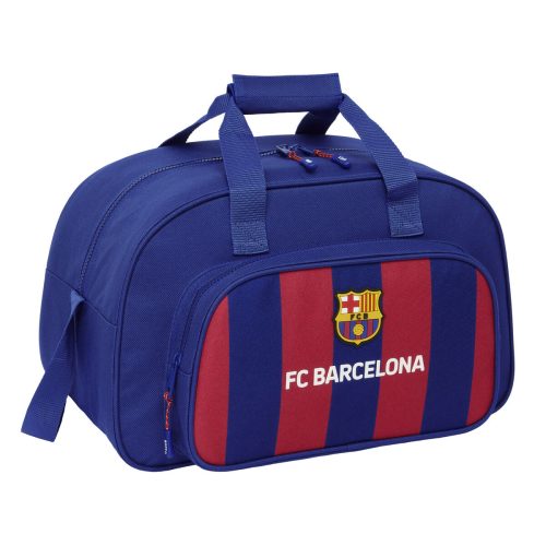 Borsa Da Palestra F.c. Barcelona 24/25 Rosso Granato Blu Marino 40 X 24 X 23 cm