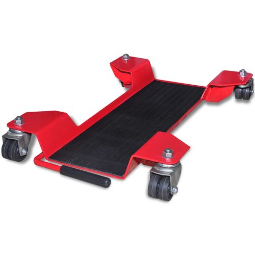 Carrello Sposta Moto Rosso