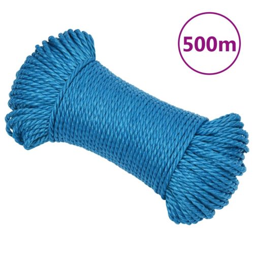 Corda Da Lavoro Blu 3 Mm 500 M In Polipropilene