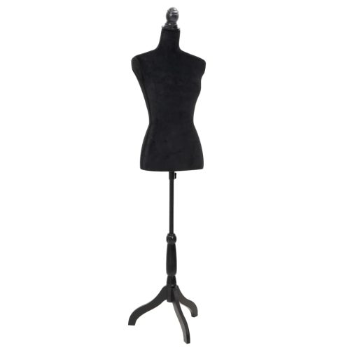 Busto Sartoriale Donna Manichino Femminile Nero