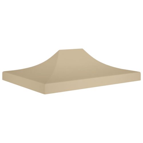 Tetto Per Tendone Per Feste 4,5×3 M Beige 270 G/m²