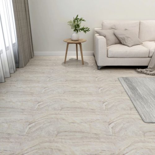 Listoni Per Pavimenti Autoadesivi 55 Pz In Pvc 5,11 M² Beige