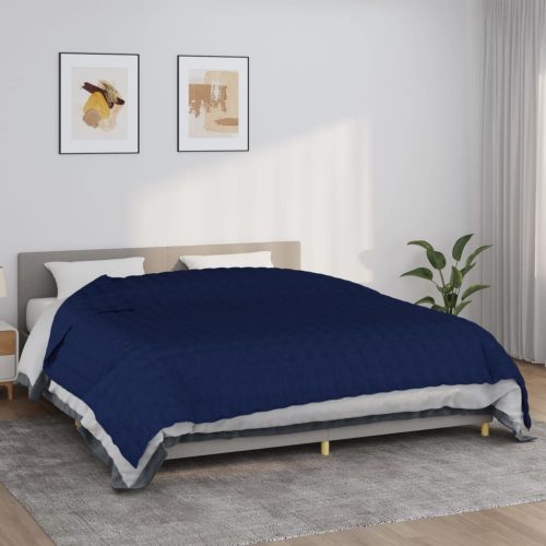 Coperta Ponderata Blu 235×290 Cm 11 Kg Tessuto