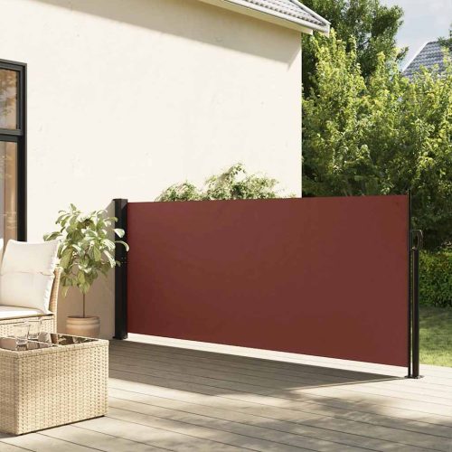 Tenda Da Sole Laterale Retrattile Marrone 117×300 cm