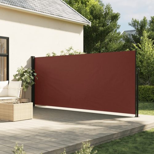 Tenda Da Sole Laterale Retrattile Marrone 160×500 cm