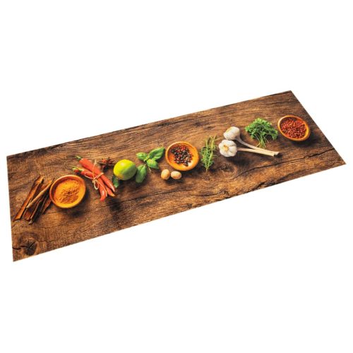 Tappeto Da Cucina Lavabile Spezie 45×150 Cm Velluto