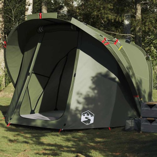 Tenda Da Pesca Per 4 Persone Verde Oliva Impermeabile