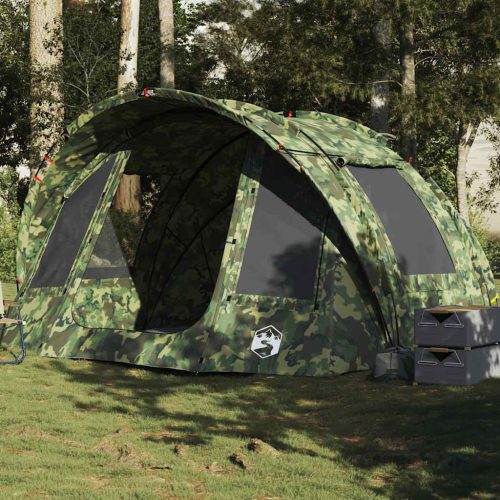 Tenda Da Pesca Per 2 Persone Mimetica Impermeabile