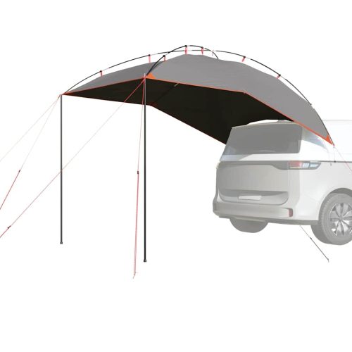 Tenda Da Campeggio Per Auto Grigio E Arancione Impermeabile