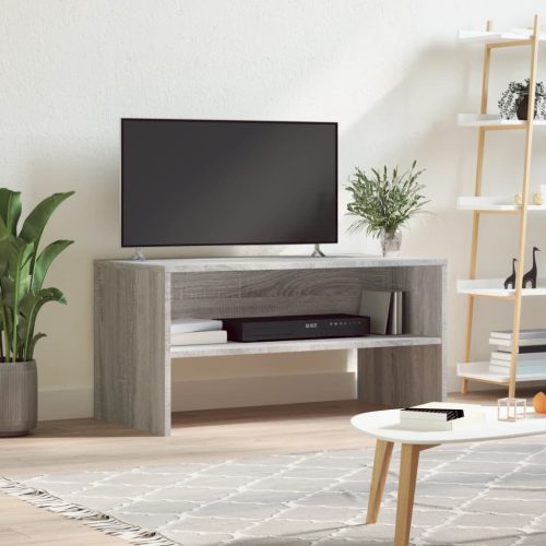 Mobile Porta Tv Grigio Sonoma 80x40x40 Cm In Legno Multistrato