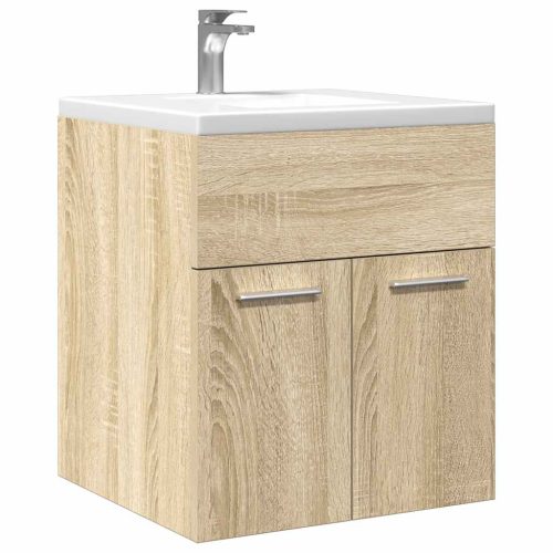 Mobile Lavabo Bagno Rovere Sonoma 41×38,5×46 Cm In Truciolato