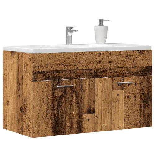 Mobile Da Bagno Legno Antico 80×38,5×46 Cm Legno Multistrato