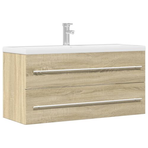 Mobile Lavabo Rovere Sonoma 100×38,5×48 Cm In Legno Multistrato