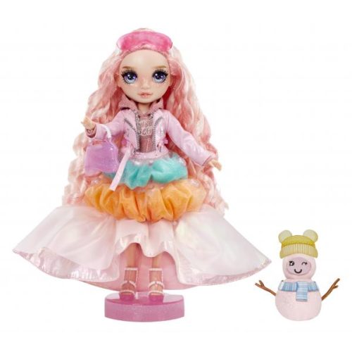 Rainbow High – Winter Wonderland – Rosa – Rivela Il Tuo Colore – Crea Il Tuo Pupazzo Di Neve – Dai 4 Anni