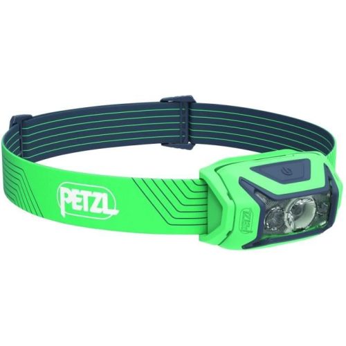 Lampada Frontale – Petzl – Actik – Corsa / Trekking – 450 Lumen – 3 Batterie Aaa/lr03 Incluse – Verde