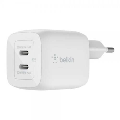 Caricabatterie Da Parete Belkin Wch011vfwh 45 W Bianco