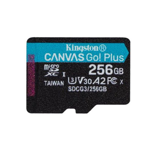 Scheda Micro Sd Kingston Canvas Go! Plus 256gb 256 gb