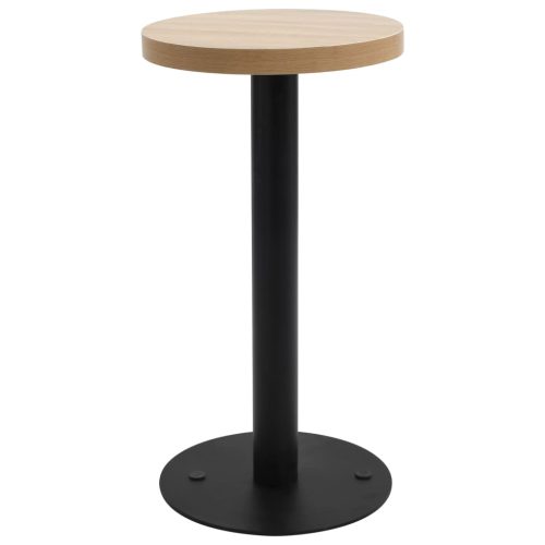 Tavolo Da Bistrot Marrone Chiaro 40 Cm In Mdf