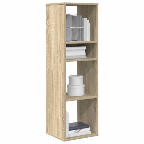 Libreria Rovere Sonoma 34x31x112 Cm In Legno Multistrato