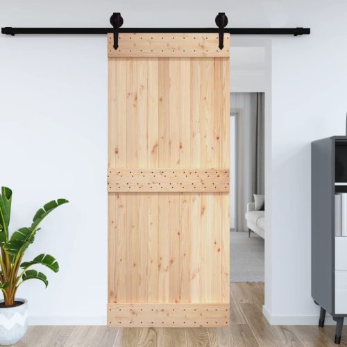 Porta Narvik 70×210 Cm In Legno Massello Di Pino