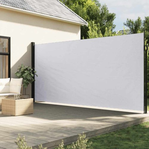 Tenda Da Sole Laterale Retrattile Bianco 200×600 cm