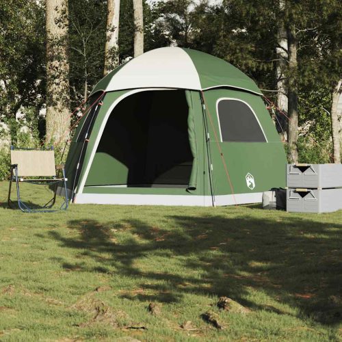 Tenda Familiare Igloo Per 6 Persone Verde Impermeabile