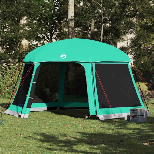 Tenda Da Piscina Con Patta Rimovibile&pareti In Rete 512×458 cm