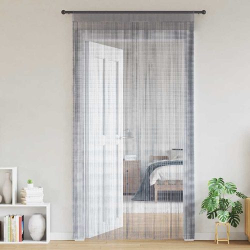 Tende A Filo 2 Pz Grigio Chiaro 140×250 cm