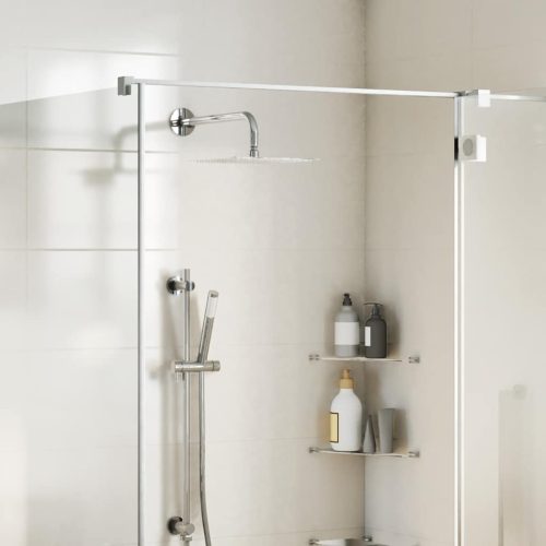 Testa Doccia A Pioggia In Acciaio Inox 304 25×25 Cm Quadrata