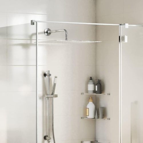 Testa Doccia A Pioggia In Acciaio Inox 304 50×50 Cm Quadrata