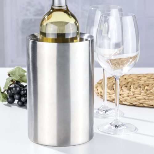 Hi Refrigeratore Vino 12×20 Cm Acciaio Inox