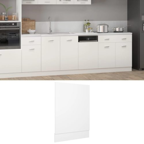 Pannello Lavastoviglie Bianco 45x3x67 Cm Legno Multistrato