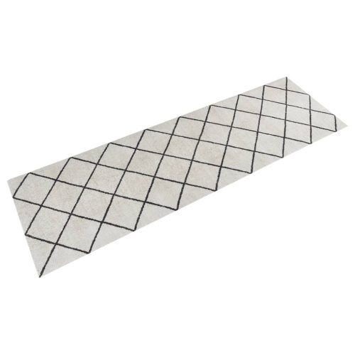 Tappeto Da Cucina Lavabile Quadri 60×180 Cm Velluto