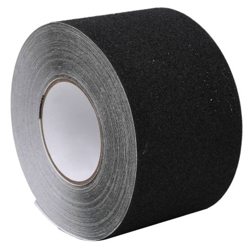 Nastro Antiscivolo Nero 0,1×20 M Pvc