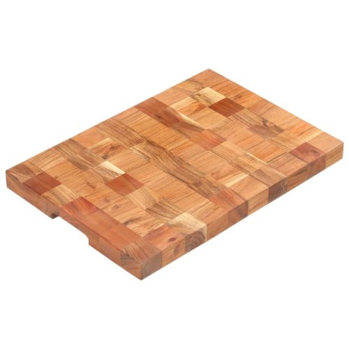 Tagliere 50x34x3,8 Cm In Legno Massello Di Acacia