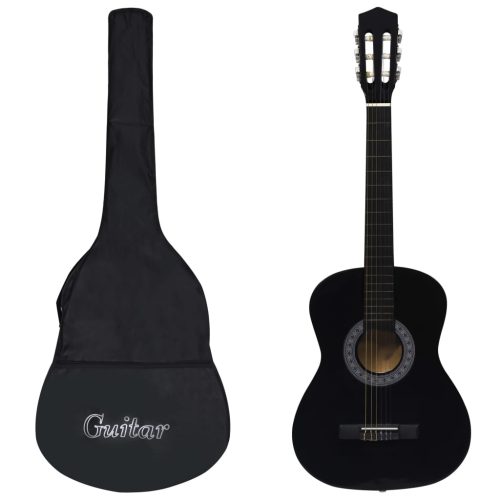 Chitarra Classica Per Principianti Con Custodia Nera 3/4 36″