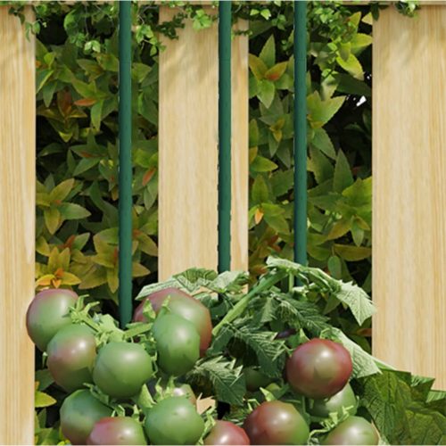 Supporti Per Piante Da Giardino 30 Pz Verde 90 Cm Acciaio