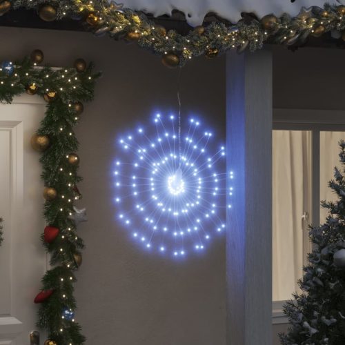 Illuminazione Di Natale Galassia 140 Led Bianco Freddo 17 cm