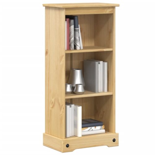 Libreria Corona 46x29x100 Cm In Legno Massello Di Pino