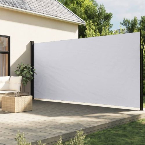 Tenda Da Sole Laterale Retrattile Bianco 220×500 cm