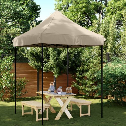 Tenda Da Festa Pieghevole PoP-Up Tortora 200x200x306 cm