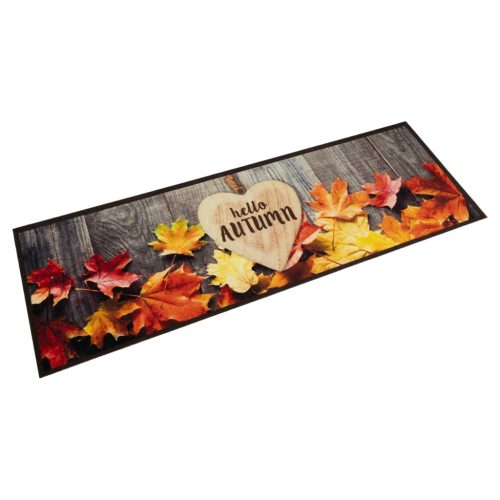 Tappeto Da Cucina Lavabile Autunno 45×150 Cm In Velluto