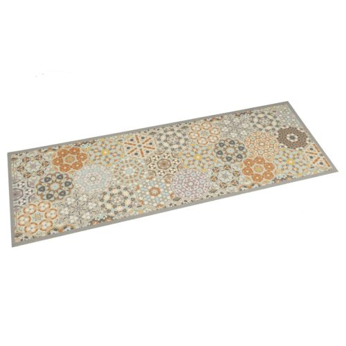 Tappeto Da Cucina Lavabile Pastello Esagono 45×150 Cm Velluto