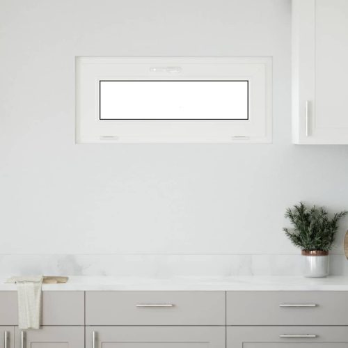 Finestra Seminterrato Risor 90×40 Cm Tilt 3 Vetri Bianco