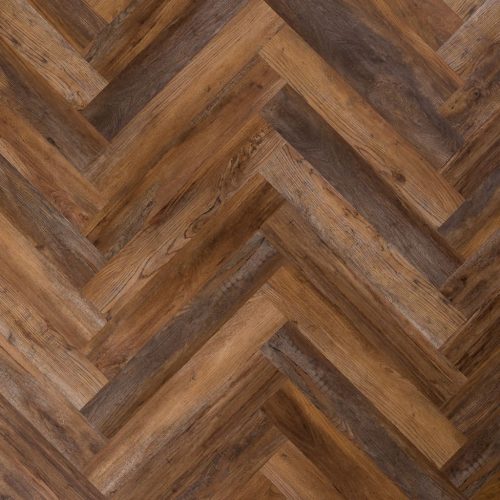 Wallart Listoni Effetto Legno Rovere Barnwood Marone Ambra