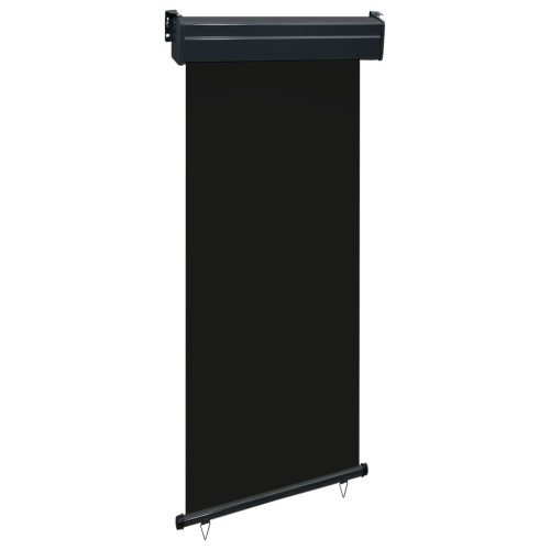 Tendalino Laterale Per Balcone 85×250 Cm Nero