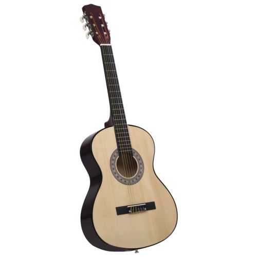 Chitarra Classica Per Principianti Nera 4/4 39″ In Tiglio