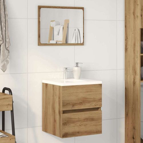 Mobile Lavabo Bagno Artigianale 41×38,5×45 Cm In Truciolato