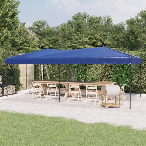 Tenda Per Feste Pieghevole Blu 3×6 M