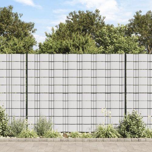 Recinzione Frangivento Da Giardino Pvc 70×0,19 M Bianco